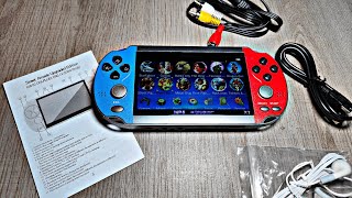 X7 Handheld Game Console Review [upl. by Ezzo]