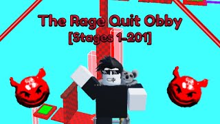 I played The Rage Quit Obby All Stages 1201 [upl. by Bryana]