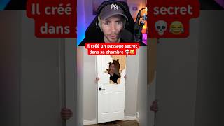 IL CRÉÉ UN PASSAGE SECRET DANS SA CHAMBRE 💀😂 [upl. by Natsrik]