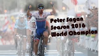 Peter Sagan  Sagan best of season 2016  World champion [upl. by Nagem]