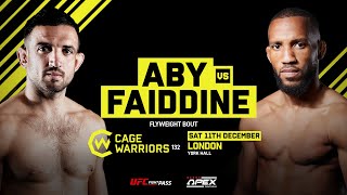 CW132 Aaron Aby vs Samir Faiddine [upl. by Kelley417]