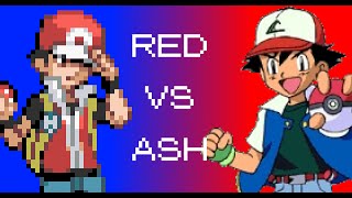 Pokemon GBA Hack Battles  Red VS Ash Season 1 Episode 6 [upl. by Hayse386]