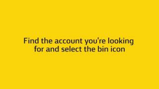 How to delete an account from your NetBank address book [upl. by Klenk260]