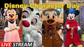 🔴 Live  Disney Character Signature Day  Walt Disney World 1012024 [upl. by Yared]