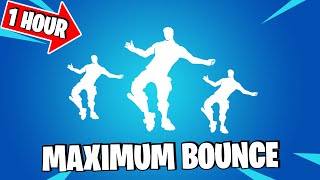 Fortnite Maximum Bounce Emote 1 HOUR Dance ICON SERIES [upl. by Giovanni]