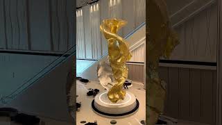 Giant Gold Nugget at Fontaine Blu Vegas [upl. by Araas]