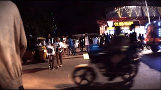 RAW Bamburi Night Life Coastal Kenya  Africa [upl. by Mahalia]