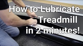 DIY How to Lubricate any Home Treadmill Belt Horizon Nautilus Sole Nordictrack [upl. by Curzon196]