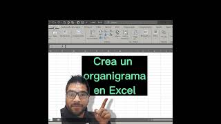 🔥como hacer un organigrama en Excel 👍 [upl. by Eltsyrhc]