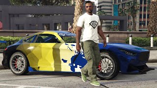 Benefactor Schlagen GT Sports Car Customization  GTA V [upl. by Eckmann]