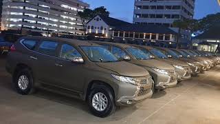 25 Mitsubishi Pajero Sport vehicles with a full exterior of Paxcon PX3350 [upl. by Miksen]