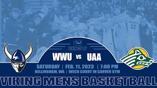 MBB  WWU vs UAA 21123 7 pm [upl. by Alekal]