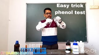 chemisty prectical Phenoltest how to find out functional group form organic compoundBYRAJESHSAGORE [upl. by Evol]