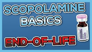 Scopolamine Nursing Drug Card Simplified  Pharmacology [upl. by Nennek]