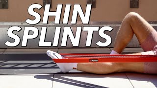 6 Min Shin Splints Stretches amp Exercises after Running [upl. by Artimed]