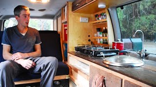 Engineer shows how to convert a van in 7 days and a 1000 budget [upl. by Nnahaid]