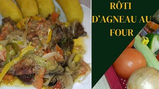 Recette FacileSecret dun délicieux Rôti de Viande dAgneau au fourRecette Rapide [upl. by Milty]