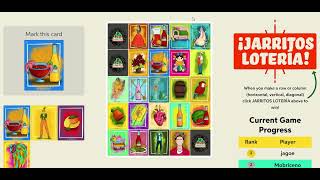 Playing Jarritos Loteria to Celebrate Dia De Los Muertos 2023  Online Traditional Mexican Card Game [upl. by Youngman805]