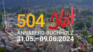 Die Annaberger KÄT 2024  Das größte Volksfest in Sachsen [upl. by Hulburt778]