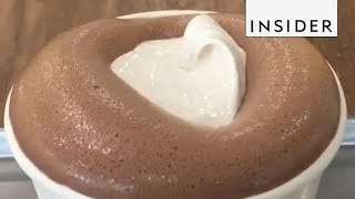 Hot Chocolate Topped with Marshmallow Fluff [upl. by Niehaus]