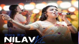 Nilav Nita Live At Moran Naotun Nagar Rongali Bihu Honmilon  New Mashup  biki sound [upl. by Parrie141]