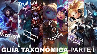 TODAS LAS RAZAS EN LEAGUE OF LEGENDS Parte I  Universo Lol con Halo  Historias de campeones [upl. by Dagny33]