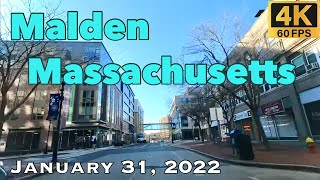 Malden Massachusetts  January 31 2022 [upl. by Leroi]