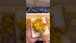 Creamy and cheesy Veggie Sandwich ASMR 😋🥪  food lovers  cooking ytshort youtubeshort [upl. by Hilaria734]