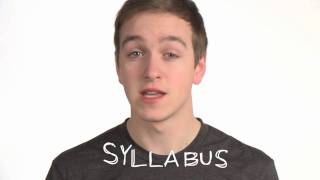 Whats a Syllabus [upl. by Marni]