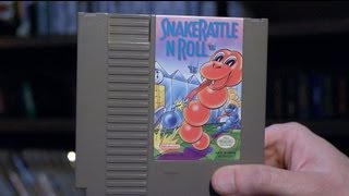 Snake Rattle N Roll NES Video Game James amp Mike [upl. by Lorens]