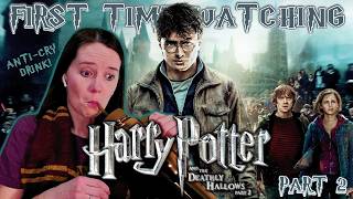 Harry Potter and the Deathly Hallows Part 2  Movie Reaction Part 2  First Time Watching [upl. by Relda]