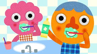 Brush Your Teeth 🪥  Tooth Brushing Song for Kids  Noodle amp Pals [upl. by Ynad]