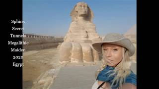 New Video Secret Tunnels Chambers under the Sphinx Egypt  Megalithic Maiden 2020 [upl. by Triley]