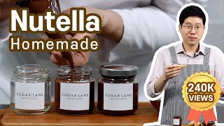 Healthier Homemade Nutella with no additives  Hanbits secret recipe [upl. by Casilda881]