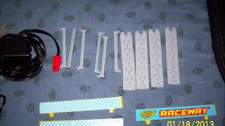 vintage 1988 lane shifters slotless slot car track by road champs [upl. by Arodaeht135]