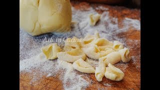 CAVATELLI FATTI A MANO IN CASA facili e veloci [upl. by Nelad]