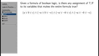 propositional satisfiability DPLL [upl. by Storm]