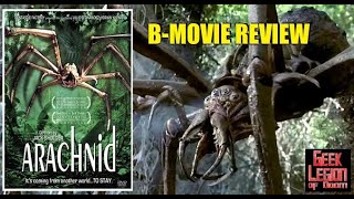 ARACHNID  2001 Chris Potter  aka 8 LEGS Giant Spider Horror BMovie Review [upl. by Llewen]