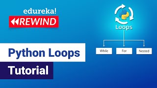 Python Loops Tutorial  Python For Loop  While Loop Python  Python Training  Edureka Rewind [upl. by Cykana]