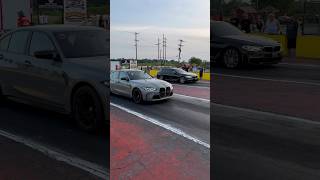 BMW M3 Competition AWD VS Tuned BMW M550i AWD 1320video bmw bmwm3competition [upl. by Anazraf]