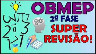 2ª FASE OBMEP 2024 NÍVEL 2 SEGUNDA FASE  GABARITO DE TODAS AS QUESTÕES [upl. by Pauiie]