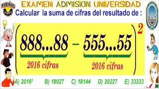 Examen CALLAO Admisión Universidad UNAC Razonamiento Inductivo Solucionario [upl. by Acimak]