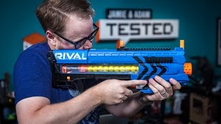 Show and Tell Nerf Rival Blasters in FPV [upl. by Fleurette]