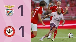 Bryan Mbeumo strikes at Estádio da Luz 🔥  Benfica 11 Brentford  PreSeason Highlights [upl. by Aileve179]