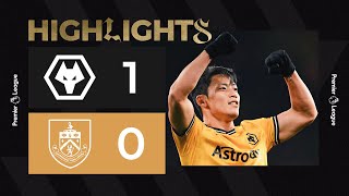 Hee Chan Hwang wins it at Molineux  Wolves 10 Burnley  Highlights [upl. by Airdnaxela]