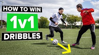 How to win 1v1 situations  dribble the defender [upl. by Ynattyrb]