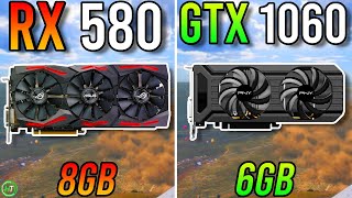 RX 580 8GB vs GTX 1060 6GB  Any Difference [upl. by Bakeman]