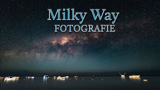 Milchstraßenfotografie  Tutorial mit Bildbearbeitung [upl. by Ayvid]