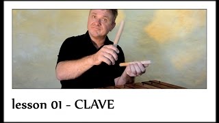 percussion school  lesson 01  clave beginner [upl. by Sherborne]