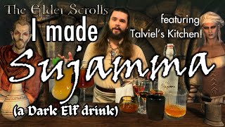 SKYRIM I Made SUJAMMA a Dark Elf drink feat Talviels Kitchen  Quench Quest Recipes [upl. by Nele]